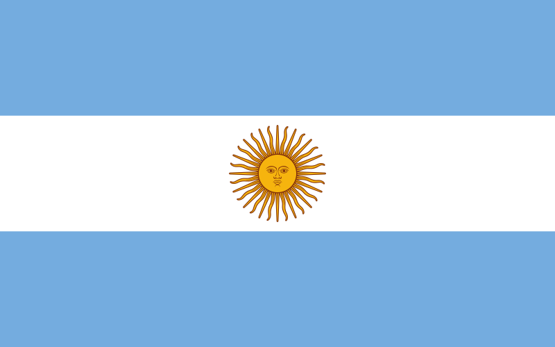 Länderflagge Argentinien