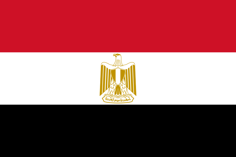 Länderflagge Ägypten