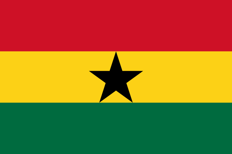 Länderflagge Ghana