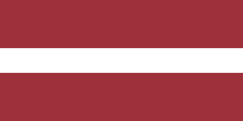 Länderflagge Lettland