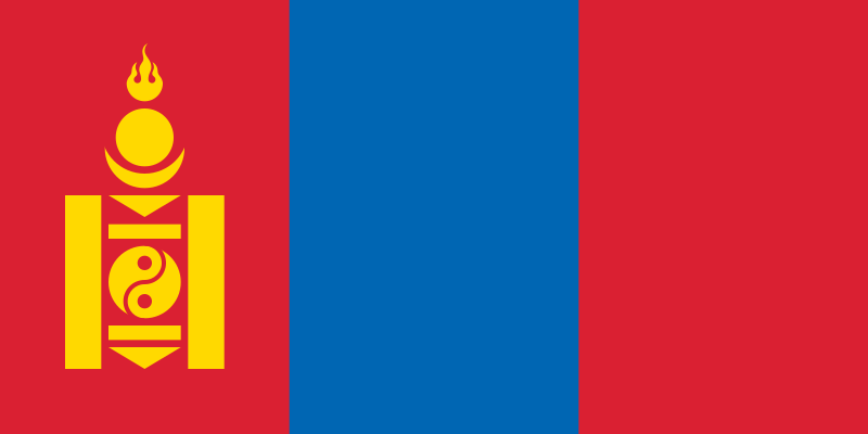 Länderflagge Mongolei