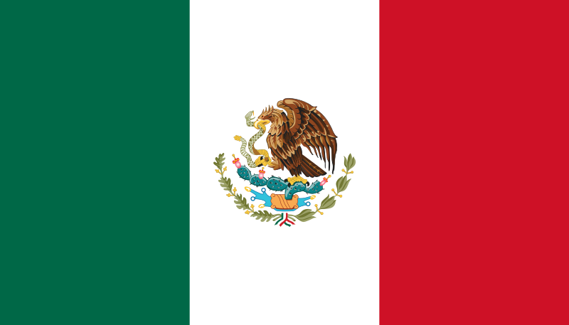 Länderflagge Mexiko